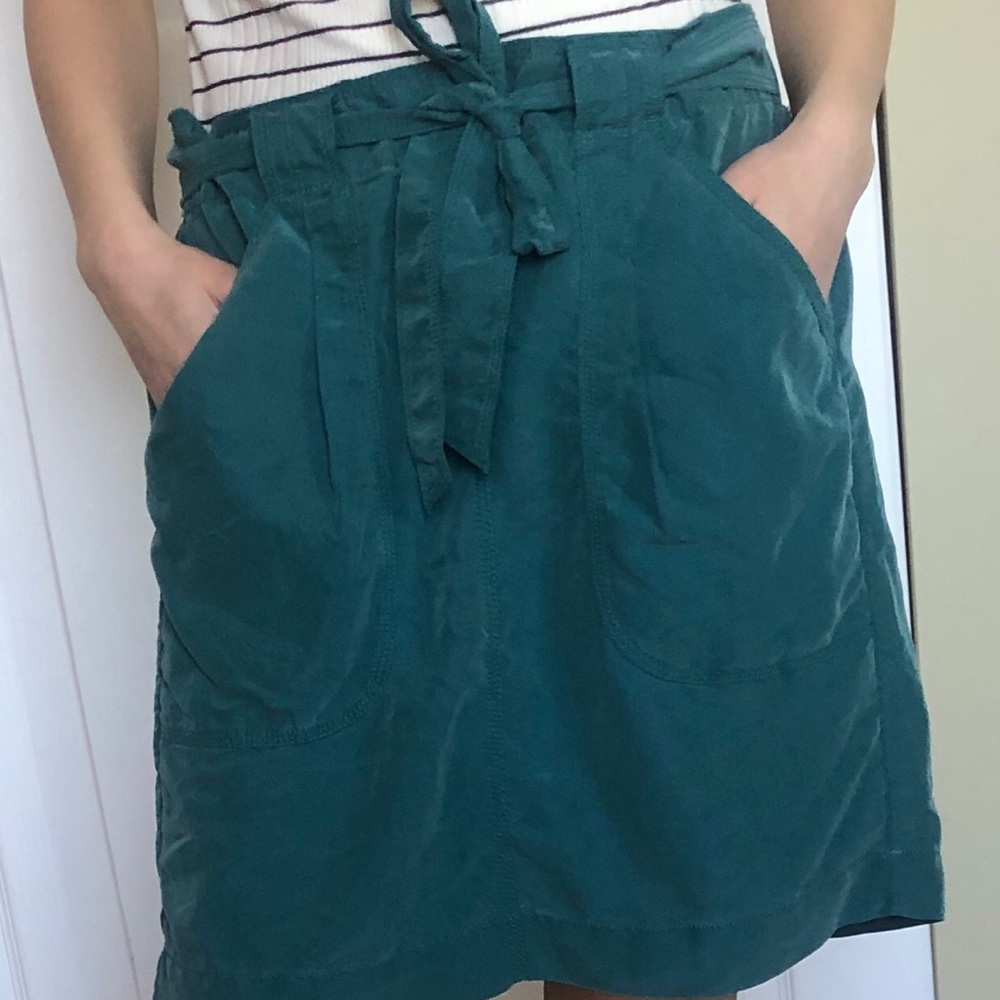 Tealish/green skirt